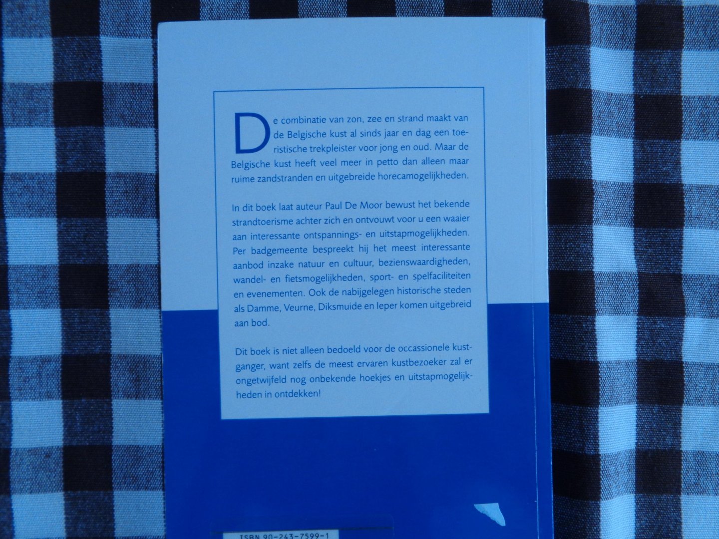 paul de moor - De Belgische kust en het achterland / druk 1