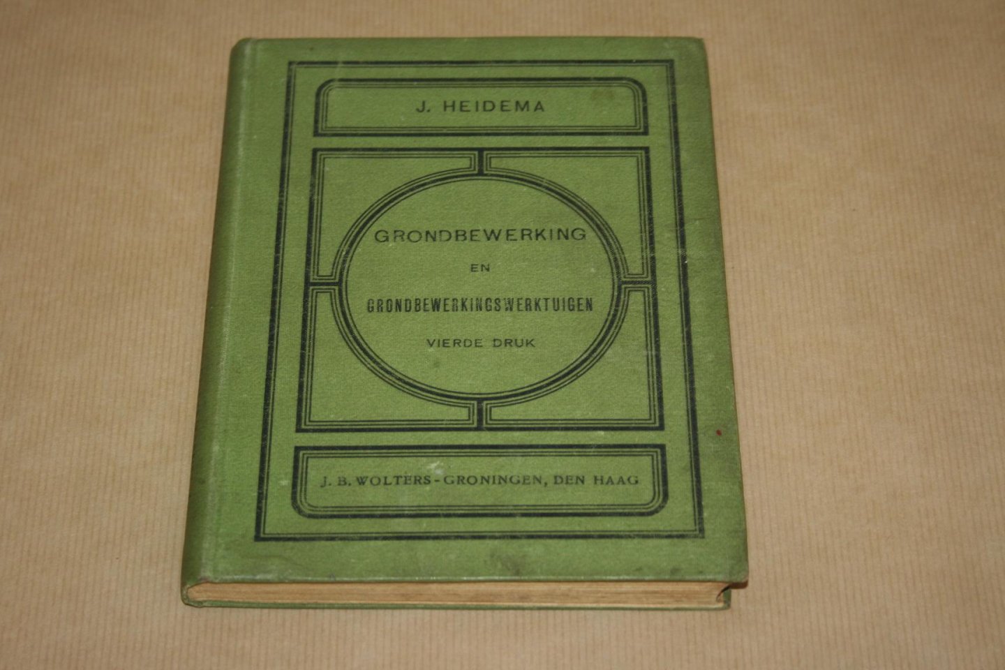 J. Heidema - Grondbewerking en Grondbewerkingswerktuigen