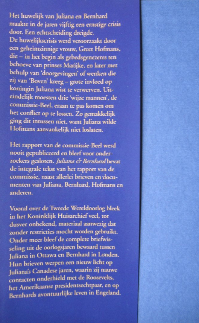 Fasseur, Cees - Juliana en Bernhard. Het verhaal van een huwelijk. De jaren 1936-1956