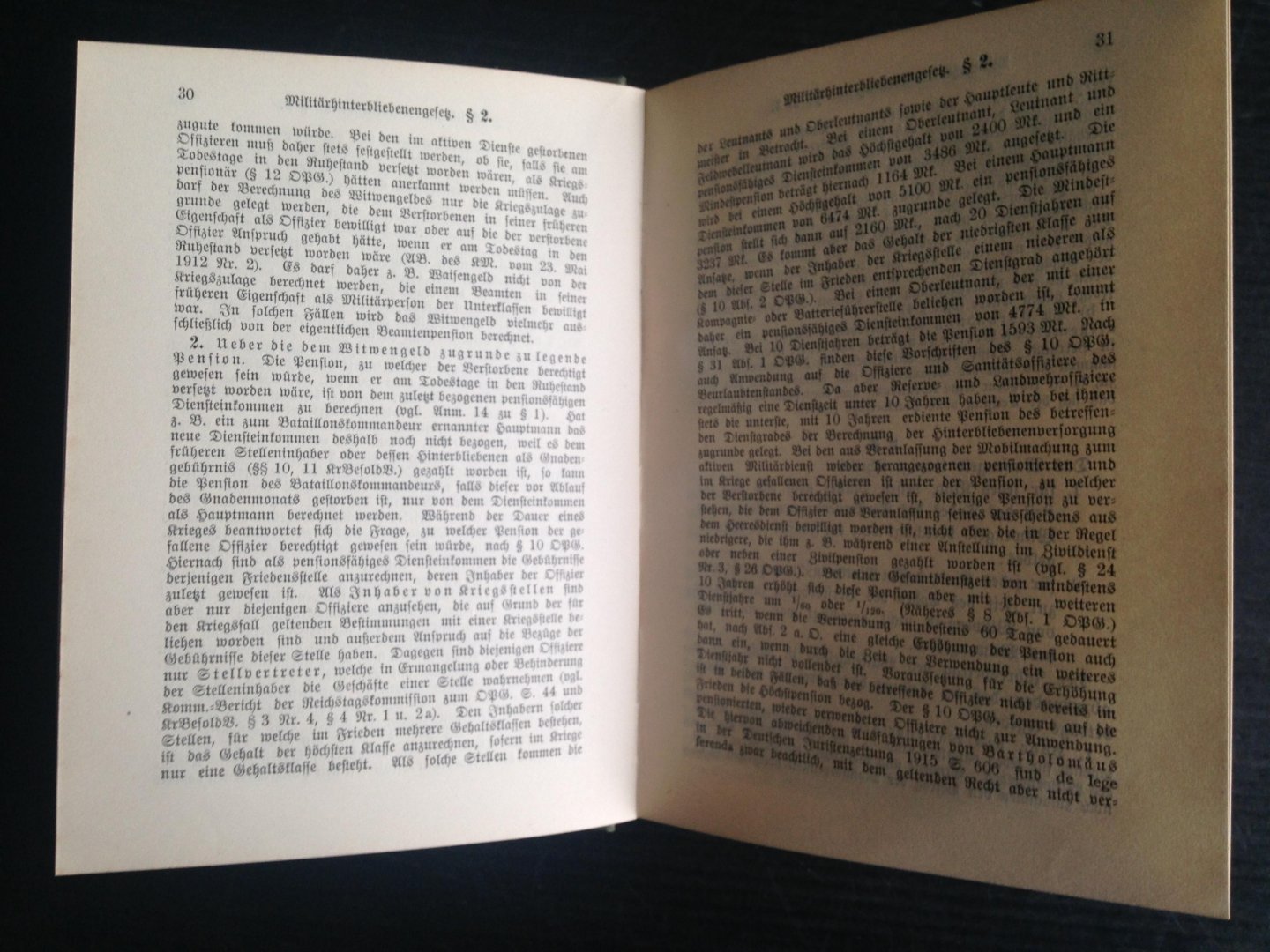 Olshaussen,  Dr Theodor von - Militärhinterbliebenengefess
