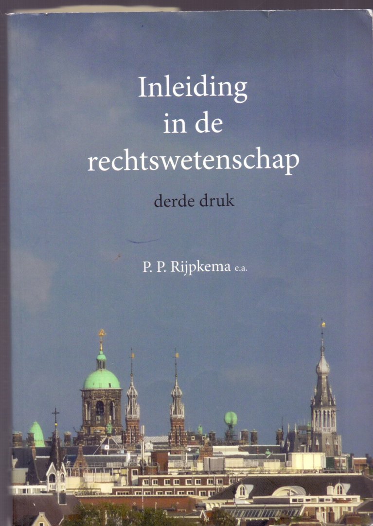 Rijkema P.P. e.a ( ds1280A) - Inleiding in de rechtswetenschap