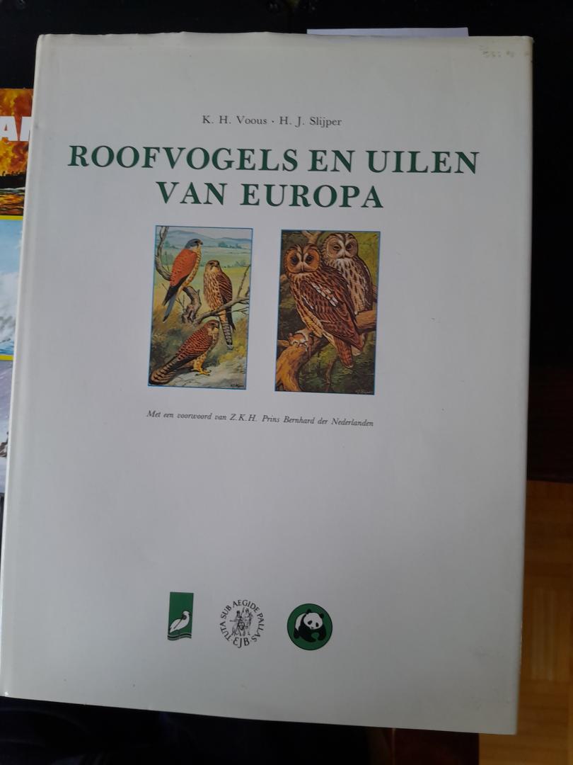 Voous - Roofvogels en uilen van europa / druk 1