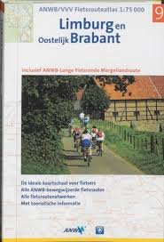  - ANWB / VVV Fietsrouteatlas Limburg en Oostelijk Brabant. Inclusief lange fietsroute  Mergellandroute