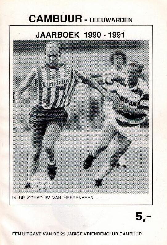 Knol, Reinier - Cambuur Jaarboek 1990-1991
