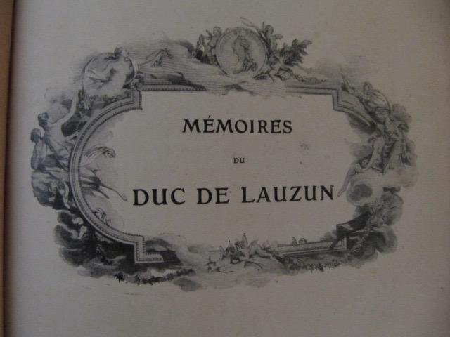 MM.Maurice Vitrac et Arnould Galopin - Mémoires du Duc de Lauzun