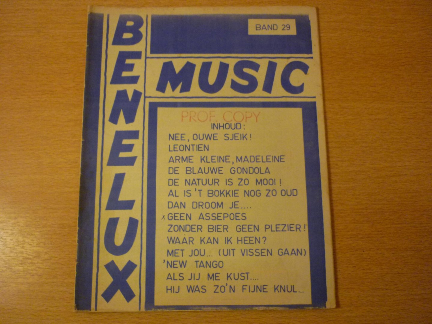 Div. - Benelux Music - Album 32