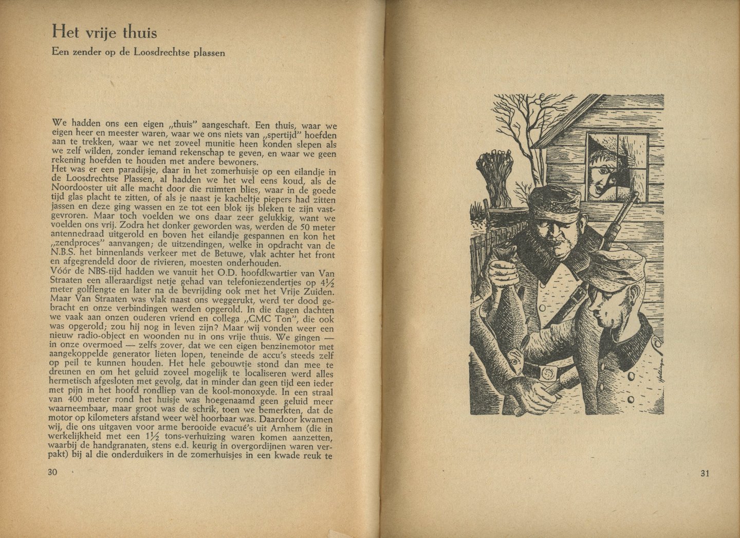 Klein (van Dijk), W.C./ Grient Dreux, Cath.P.de - Pittige verhalen uit onveilige tijden. Schetsen van illegale werkers, hongerlijders enz. uit alle rangen en standen. ill.: Jack Hellinga