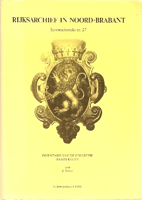 Vriens, J. - Inventaris van de collectie Baars-Kleijn  --  inventarisreeks NB nr. 27