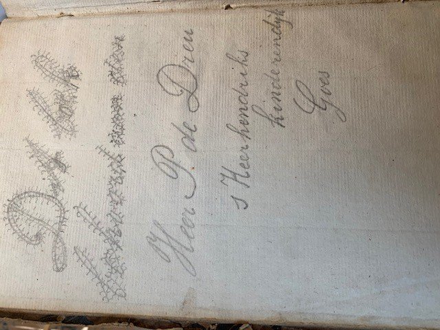 WITSEN GEYSBEEK, P.G., - Bloemenkorf van buitenlandsch vernuft. uitgestrooid op den Nederlandschen bodem, door P.G. Witsen Gijsbeek