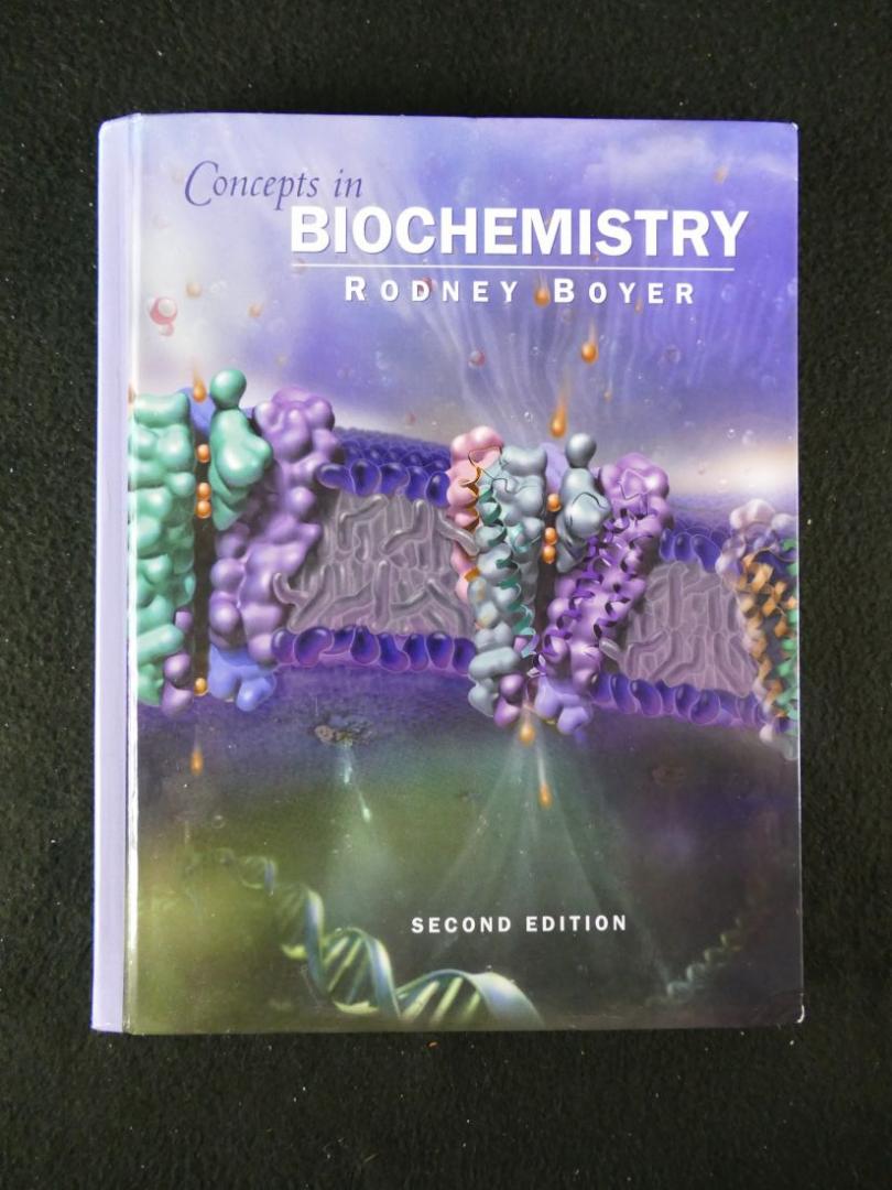 Boyer, Rodney - Concepts in Biochemistry- second edition (6 foto's)