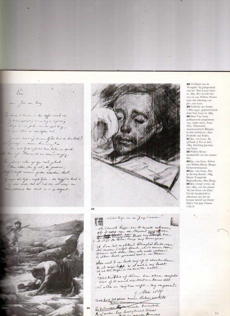 Jacobus van Llooy Schrijversprentenboek Nederlands Letterkundig Museum - Schrijversprentenboek 26