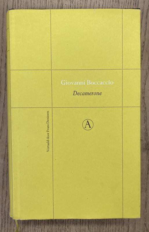 BOCCACCIO, GIOVANNI. - Decamerone. Vertaald door Frans Denissen, met aantekeningen en een nawoord van René van Stipriaan.  [Perpetua Reeks]