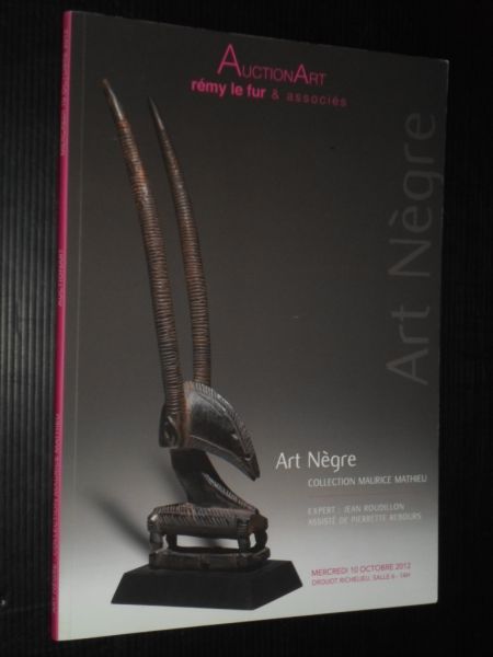 Catalogus - Art Negre, Collection Maurice Mathieu