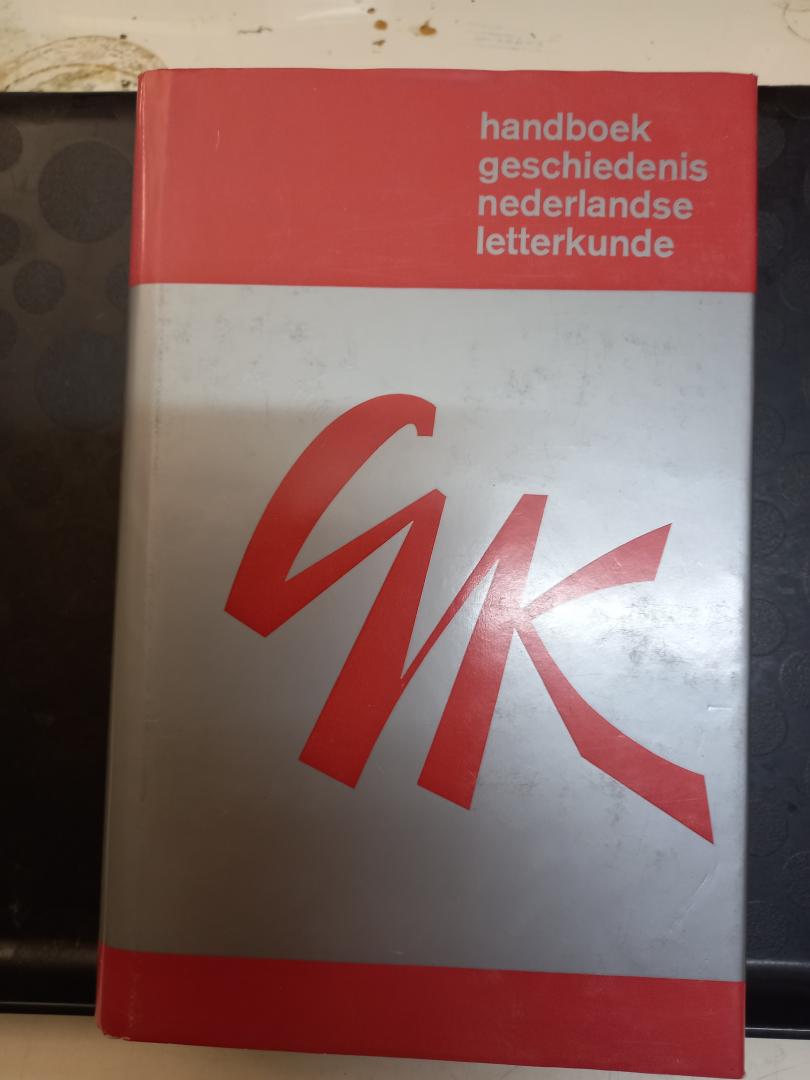 Knuvelder, Dr. G.P.M. - Handboek tot de Geschiedenis der Nederlandse Letterkunde in 4 delen