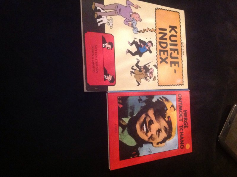 Har Brok en Pierre Sterckx - Kuifje index en Hergé ontmoet Chang