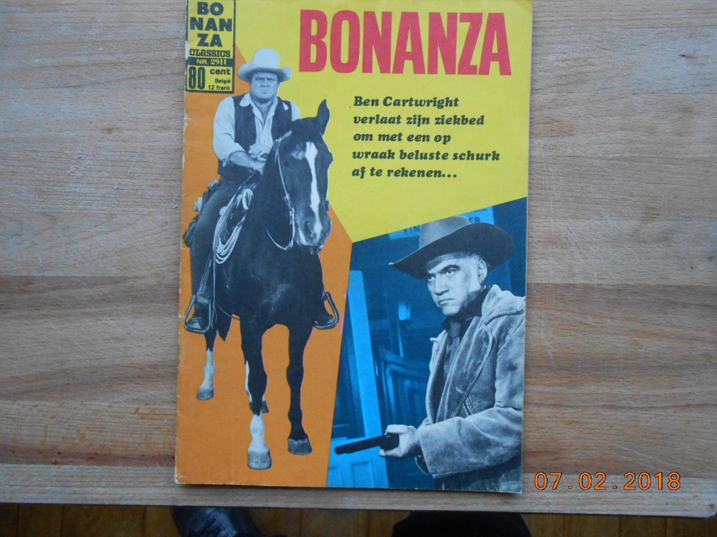  - Bonanza -Een zware dag voor Ben Cartwright