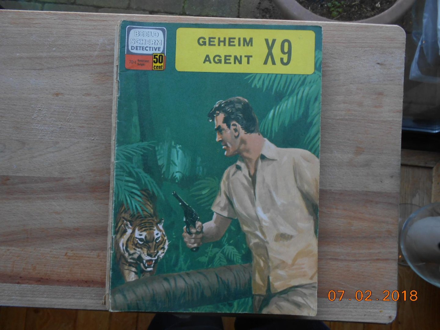  - Beeldscherm detective no 704-707-709-712-714- en De chimp-nappers Agent X