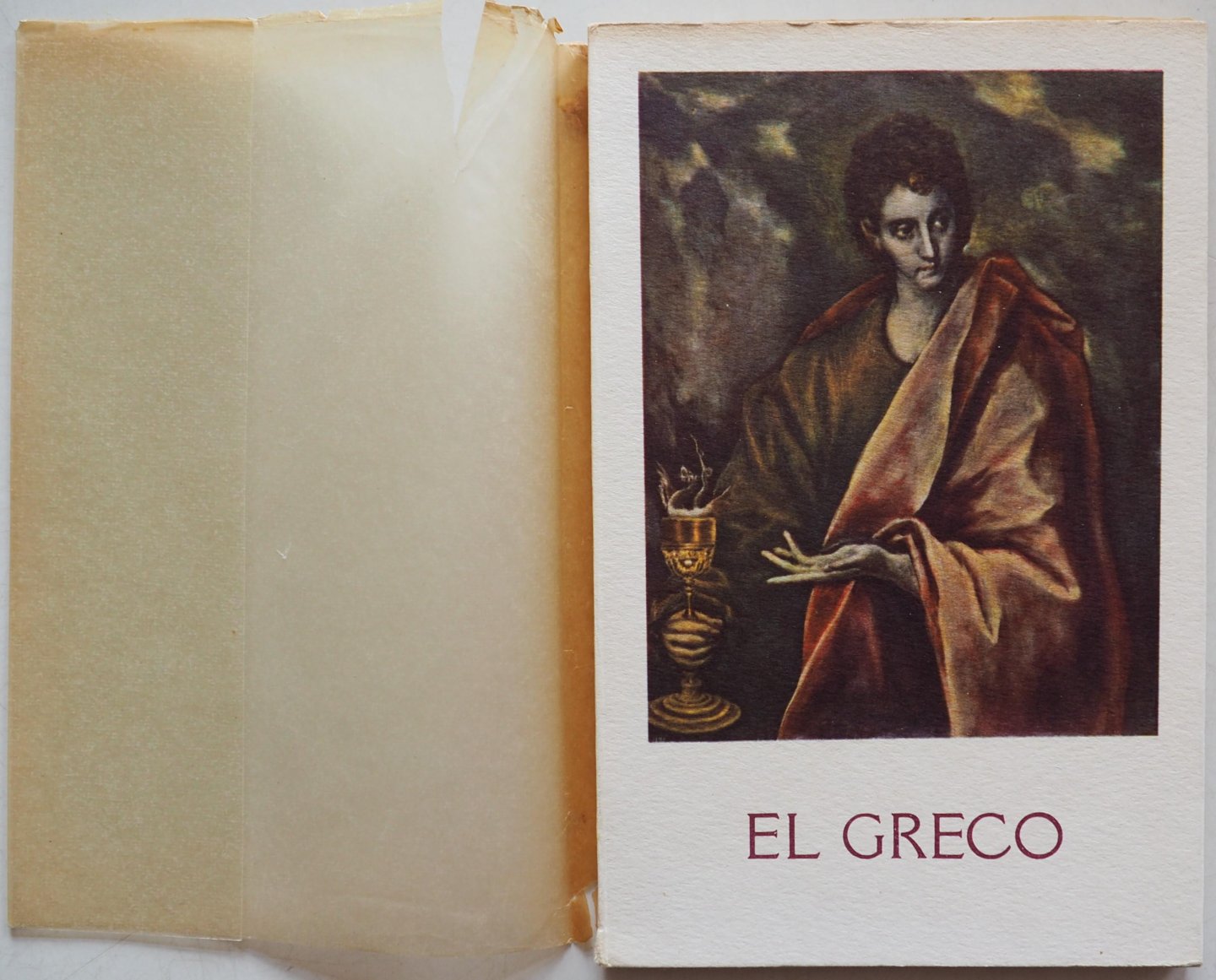 Vallentin Antonina, ill. Auclair - El Greco (Ce Vingt et unieme Volume de la Bibliotheque Aldine des Arts 8 pp tekst 20 pp platen 7 pp notices)