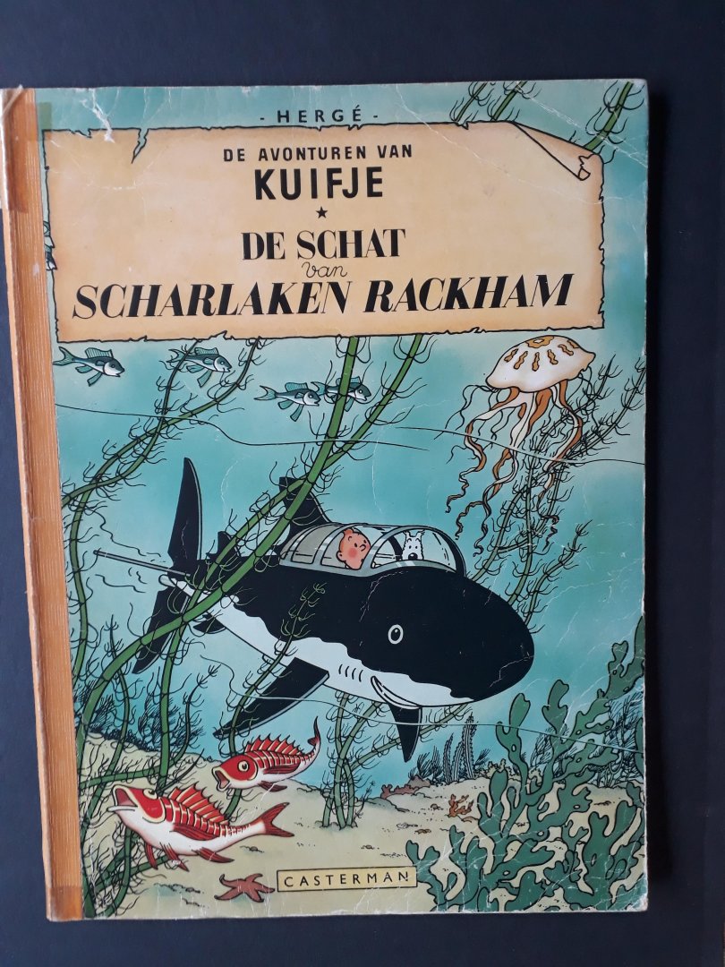 Hergé - Kuifje de schat van Scarlaken Rackham