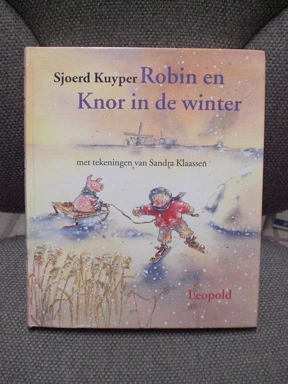 Kuyper, Sjoerd  tekeningen van Sandra Klaassen - Robin en Knor in de winter