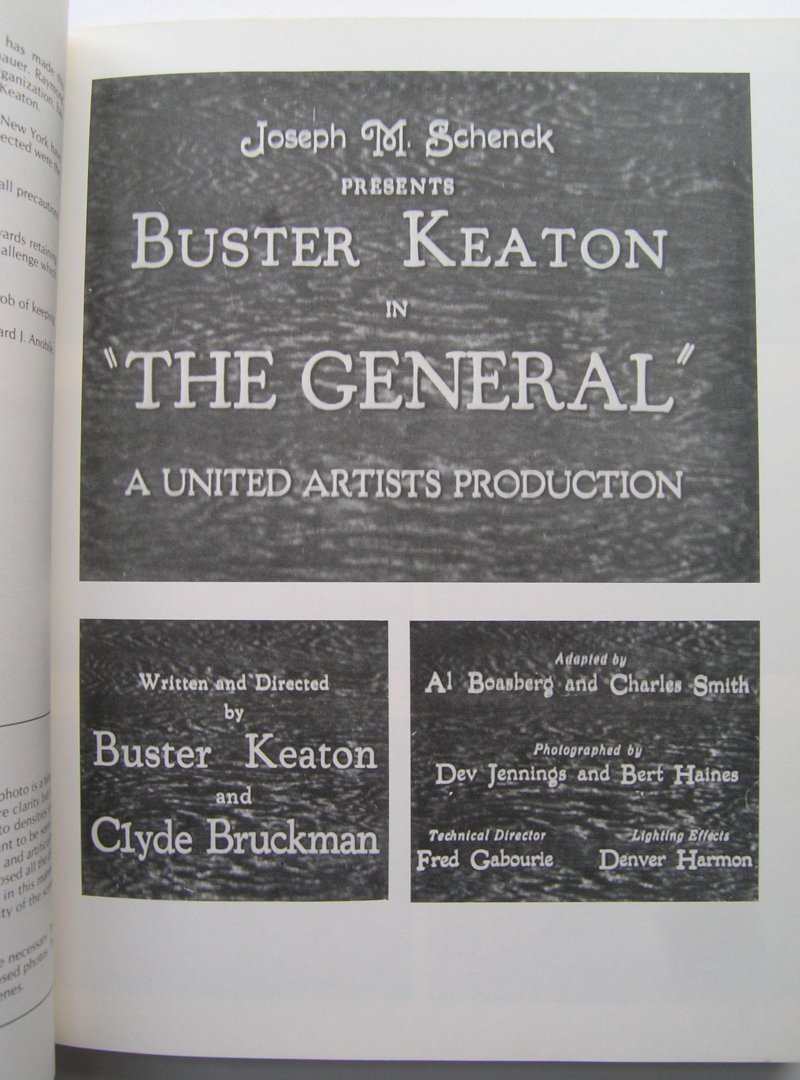 Anobile (Editor) / Introduction: Raymond Rohauer - Buster Keaton's The General