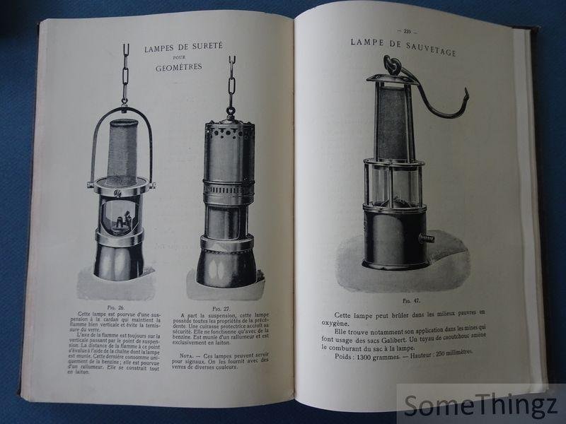 Anon. / H. Joris / Fabrique Liégeoise de lampes de sûreté. - Lampes pour mines. Lampisteries de charbonnage. Fabrique Liégeoise de lampes de sûreté S.A. [2 vols.]