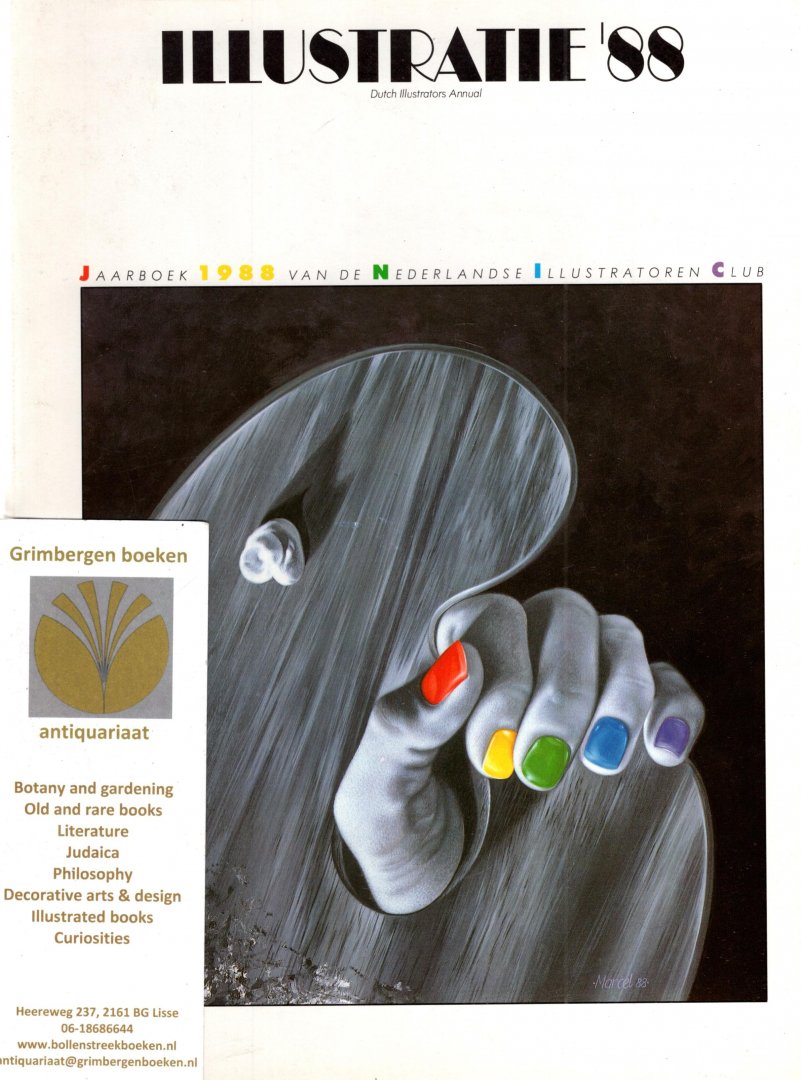  - Illustraties '88, Jaarboek van de Nederlandse illustratoren club, Dutch illustrators Annual