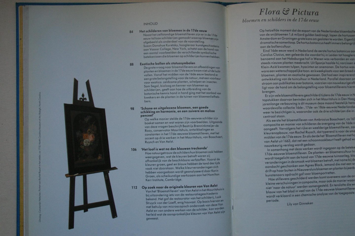  - Kunstschrift :  Flora  &  Pictura