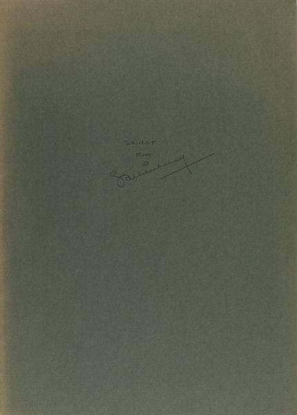 Achterberg, Gerrit. - Radar.