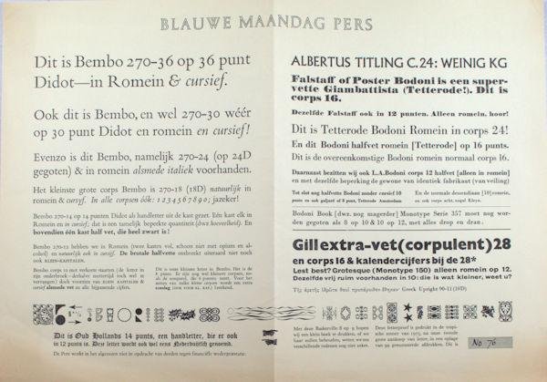  - Letterproef Blauwe Maandag Pers.