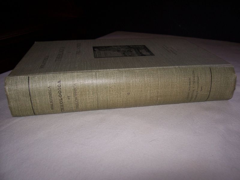Burgersdijk & Niermans - Catalogus Bibliotheca Theologica et Philosophica. Livres anciens et modernes