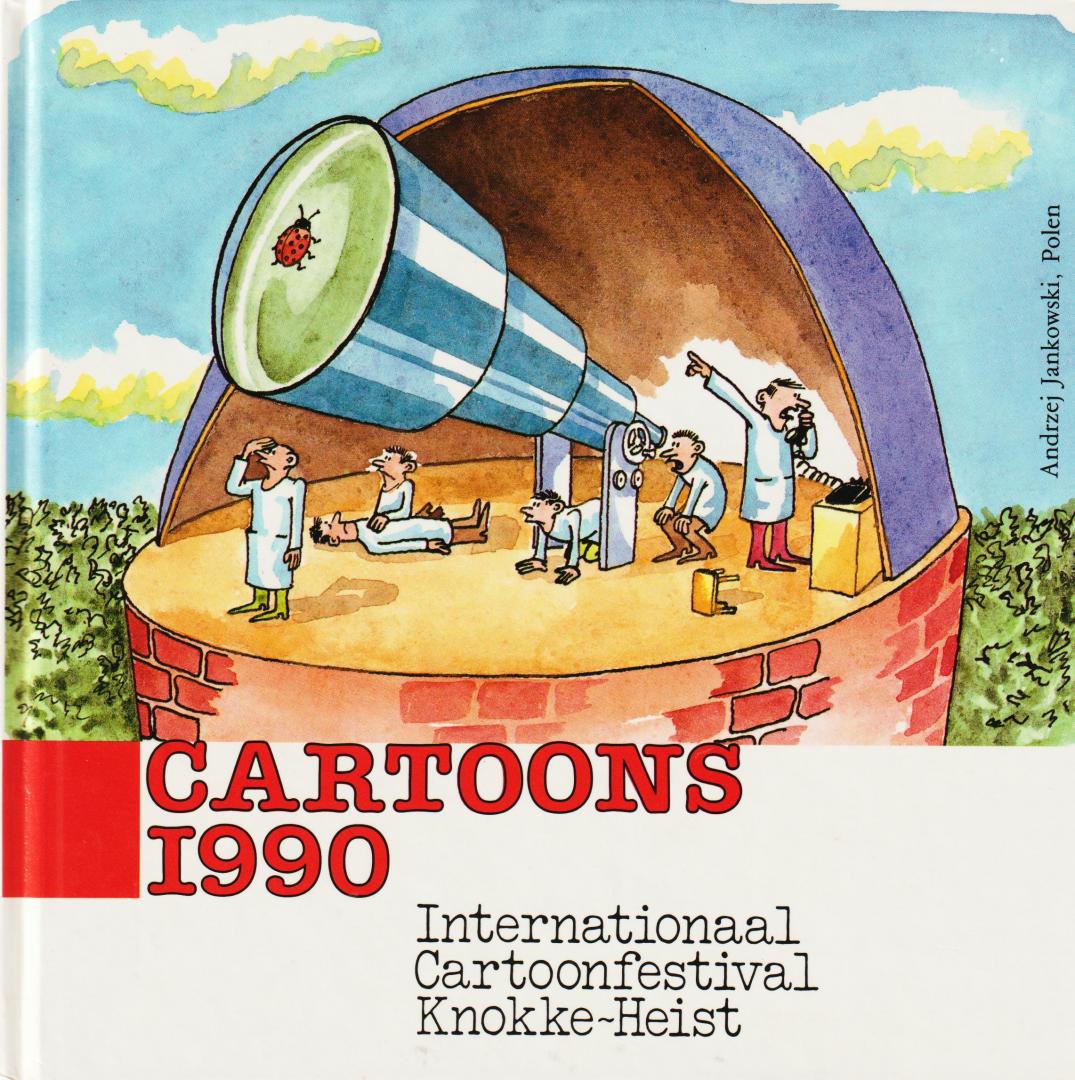 Anon - Cartoons 1990. Internationaal cartoonfestival Knokke-Heist