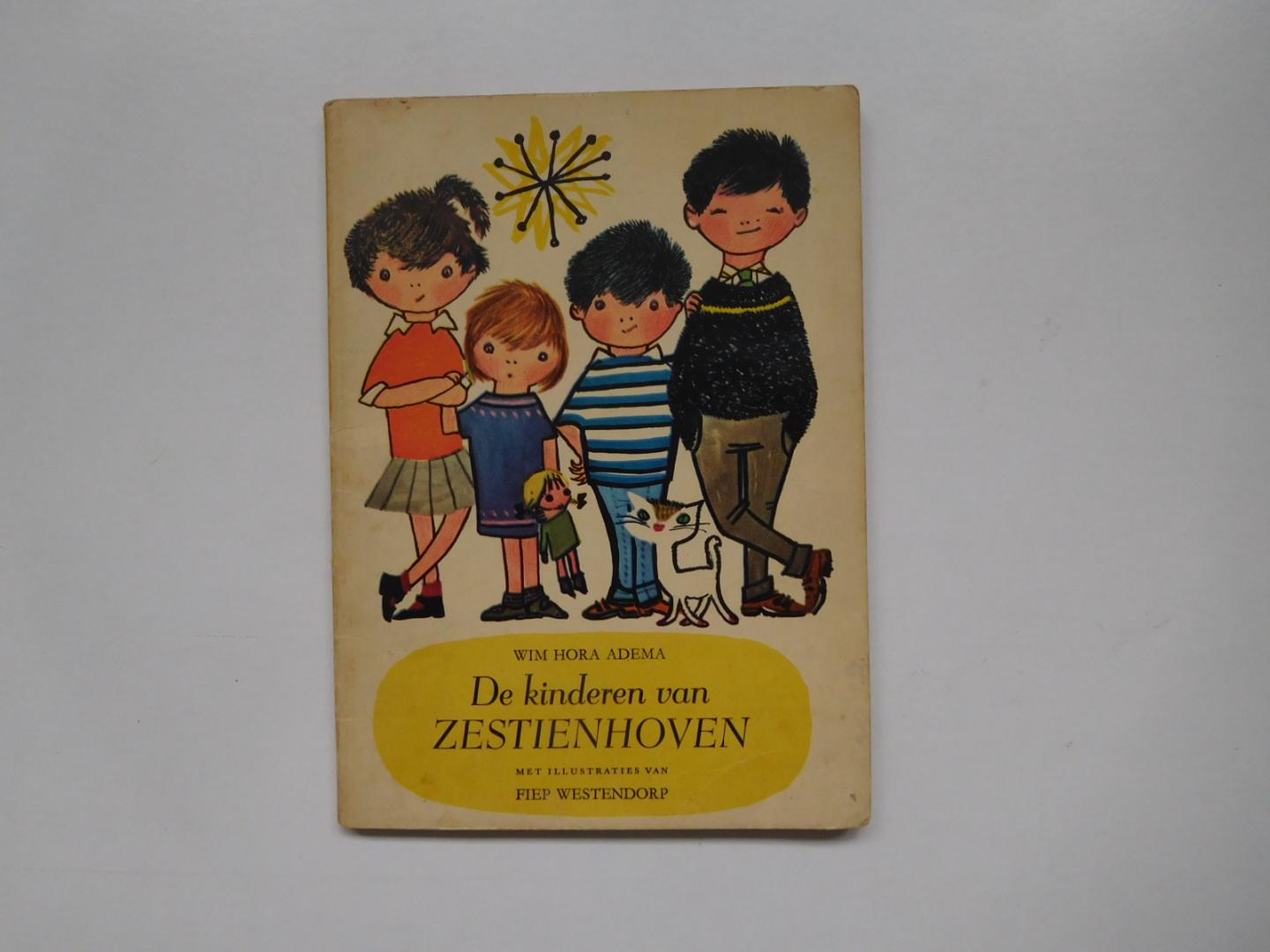 Wim Hora Adema - De kinderen van Zestienhoven met illustraties van Fiep Westendorp
