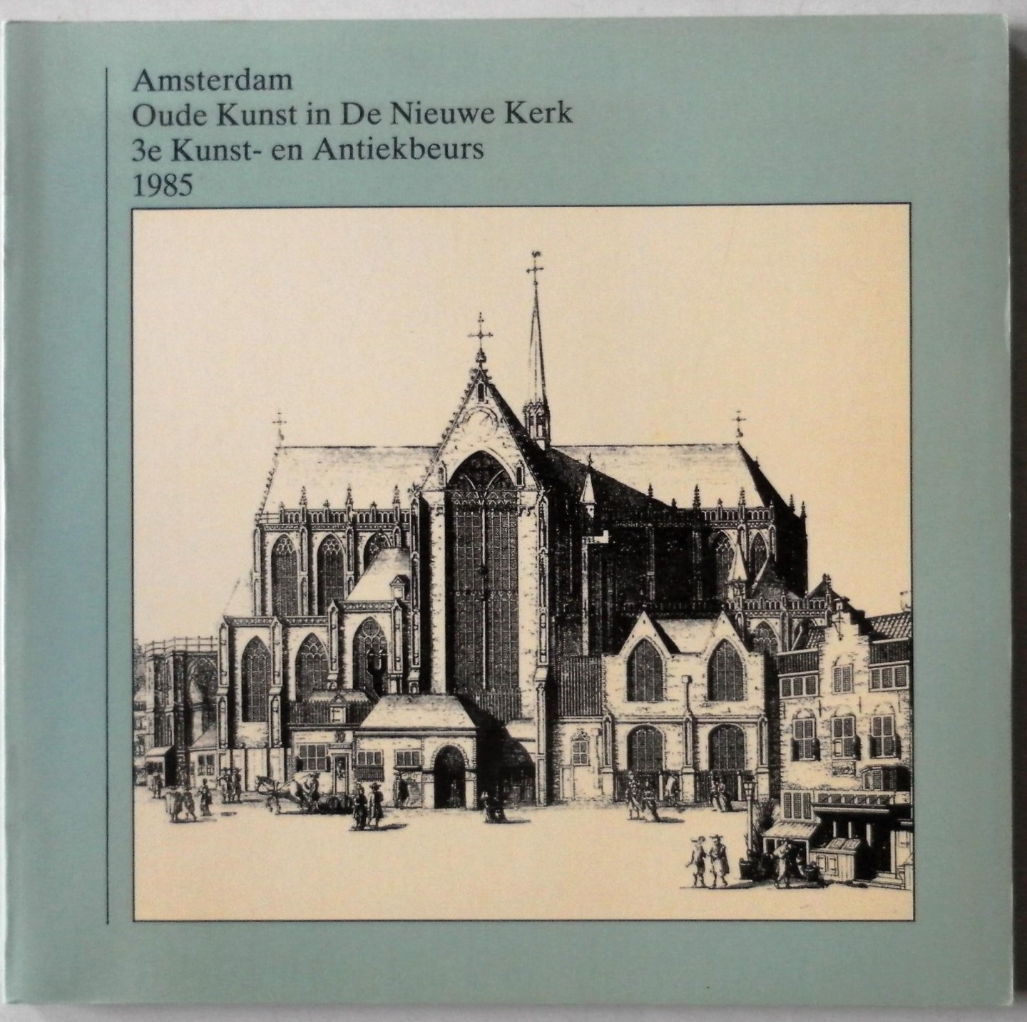 Beekhuizen, J.F.H.H. voorzitter - 3e Kunst- en Antiekbeurs in De Nieuwe Kerk Amsterdam 1985