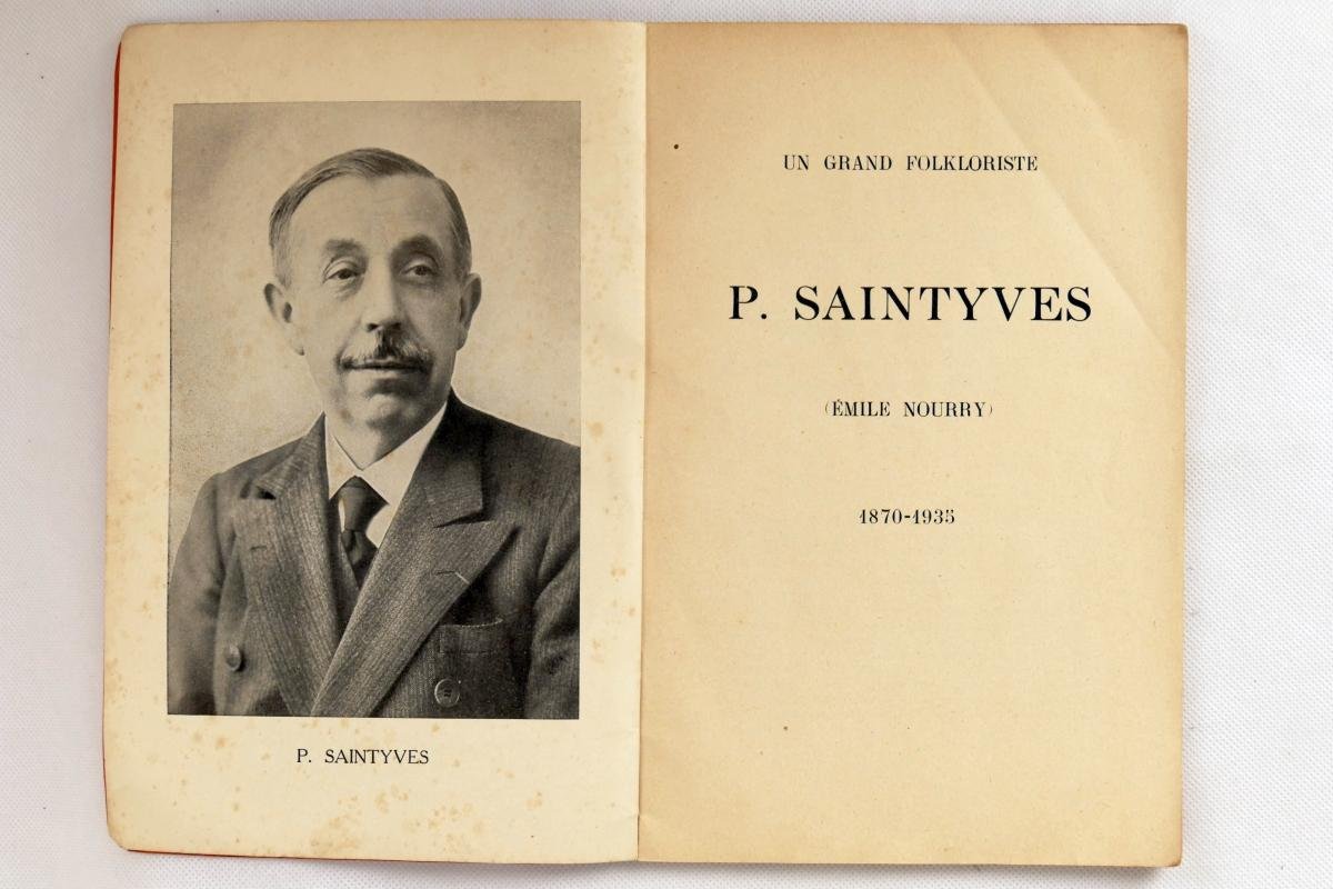 Diversen - Revue de Folklore Francais et de folklore colonial,numero consacre a P.Saintyves (3 foto's)