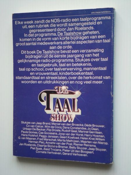 Sluyzer, Betty & Fred Marshall & Jan Roelands - De Taalshow