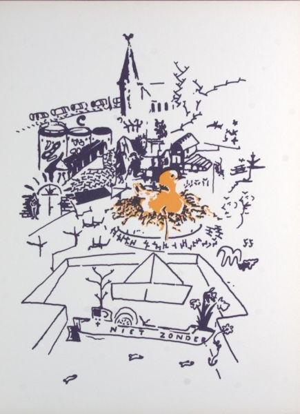 Beek, Geert van & Jan Dierman (zeefdruk). - Veghel.