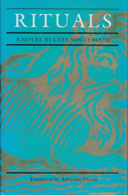 Nooteboom, Cees - Rituals. Gesigneerd door de auteur. ( Washington 1983)