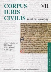 Spruit, J.E. (e.a.) - Corpus Iuris Civilis VII: Codex Justinianus 1-3.