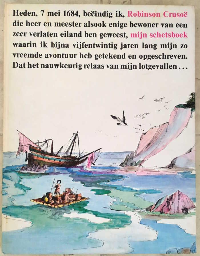 Politzer, Anie en Michel - Het schetsboek van Robinson Crusoë / Oorspronkelijke titel: Robinson Crusoë - mes carnets de croquis / Vertaling: Paul en Herma Vogel