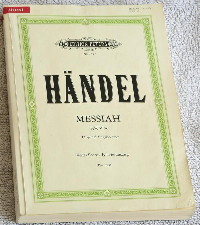 Händel, Georg Friedrich - Messiah. Oratorio for Solo Voices, Chorus and Orchestra. HWV 56