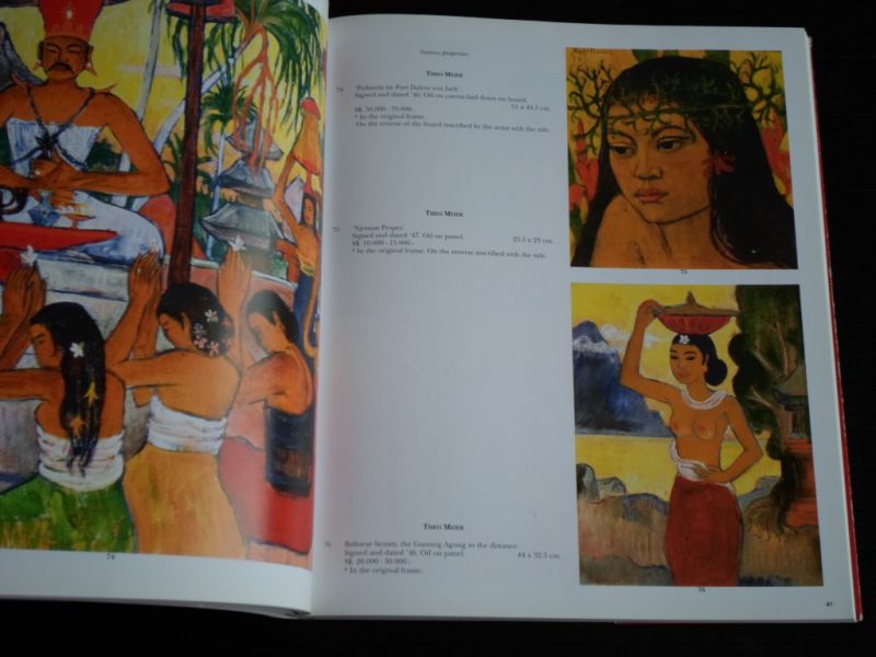 Catalogus Glerum - Indonesian and Indo European and South East Asian Pictures, Watercolours, Pastels & Drawings