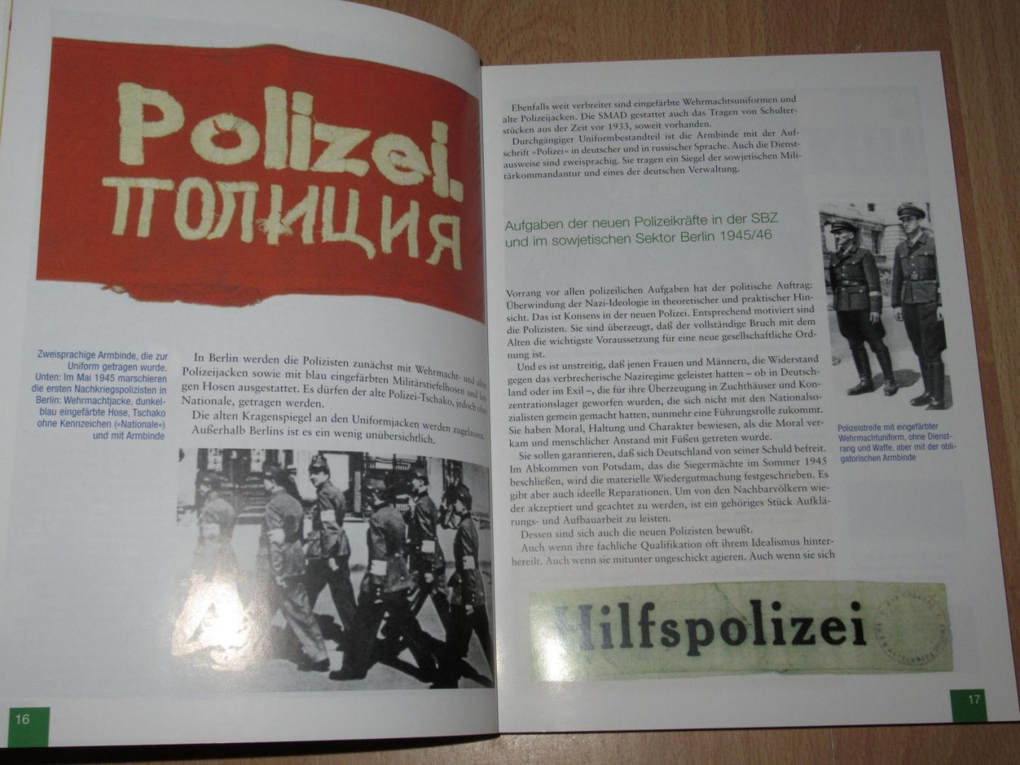 Schulze, Dieter - Das Große Buch der deutschen Volkspolizei : Geschichten - Aufgaben - Uniformen