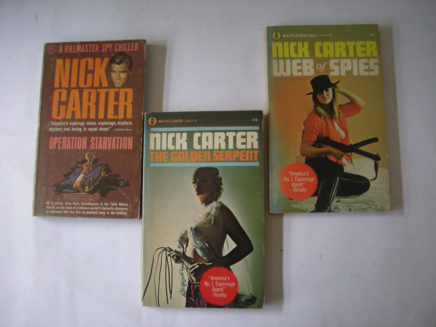 Carter, Nick - Web of Spies