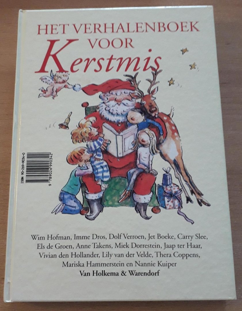 Dros, Imre et al (verhalen) & Harrie Geelen et al (tekeningen) - Het verhalenboek voor Sinterklaas. Het verhalenboek voor Kerstmis. ("omdraaiboek")