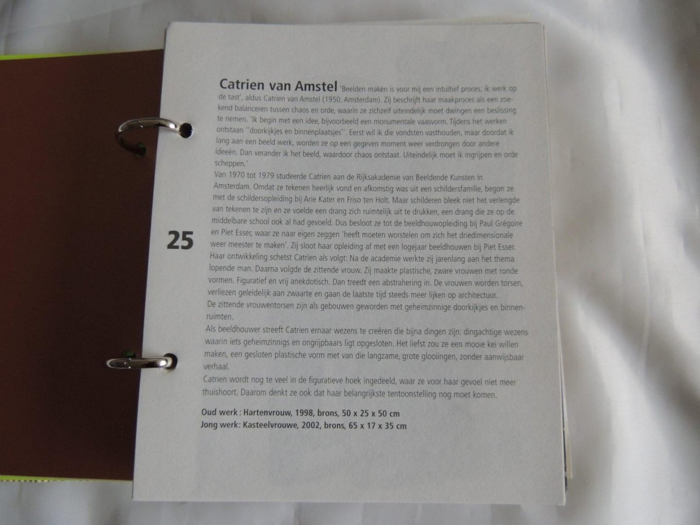 Sya van 't Vlie; Jaap Nijstad; Amsterdams Beeldhouwers Kollektief.; et al - 20 jaar beeldhouwerscollectief ABK : de ontwikkeling van het ABK en zijn leden