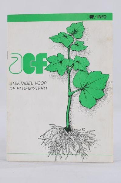 Diversen - ACF. Stektabel voor de bloemisterij