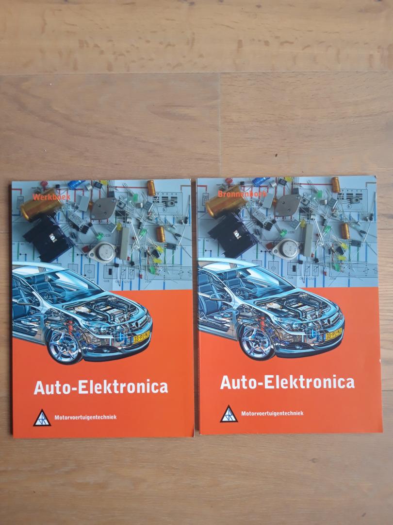 Berg, J. van den, F. Drenth en D.J. Zuiderbaan - Auto-elektronica, Motorvoertuigentechniek, bronnenboek en werkboek