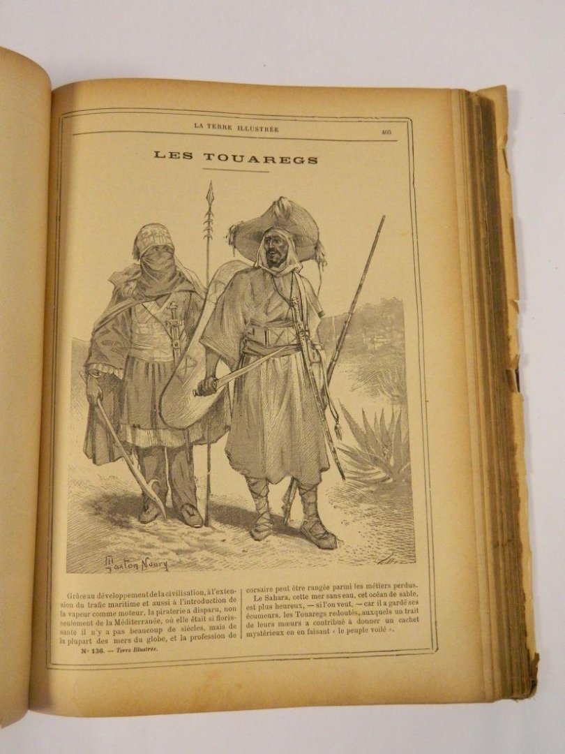 Boulanger, L. - La terre illustrée 1892/1893 n0. 106 t/m 156 Voyages, romans, aventures, pêches et chasses