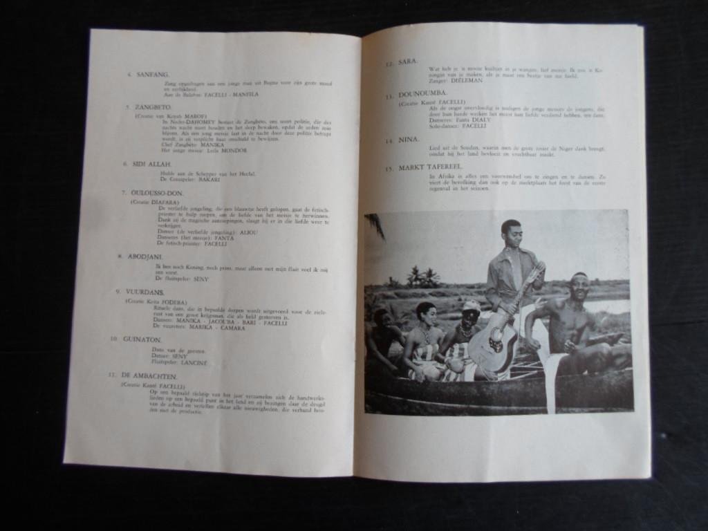 Folder - Neger Ballet Keita Fodeba